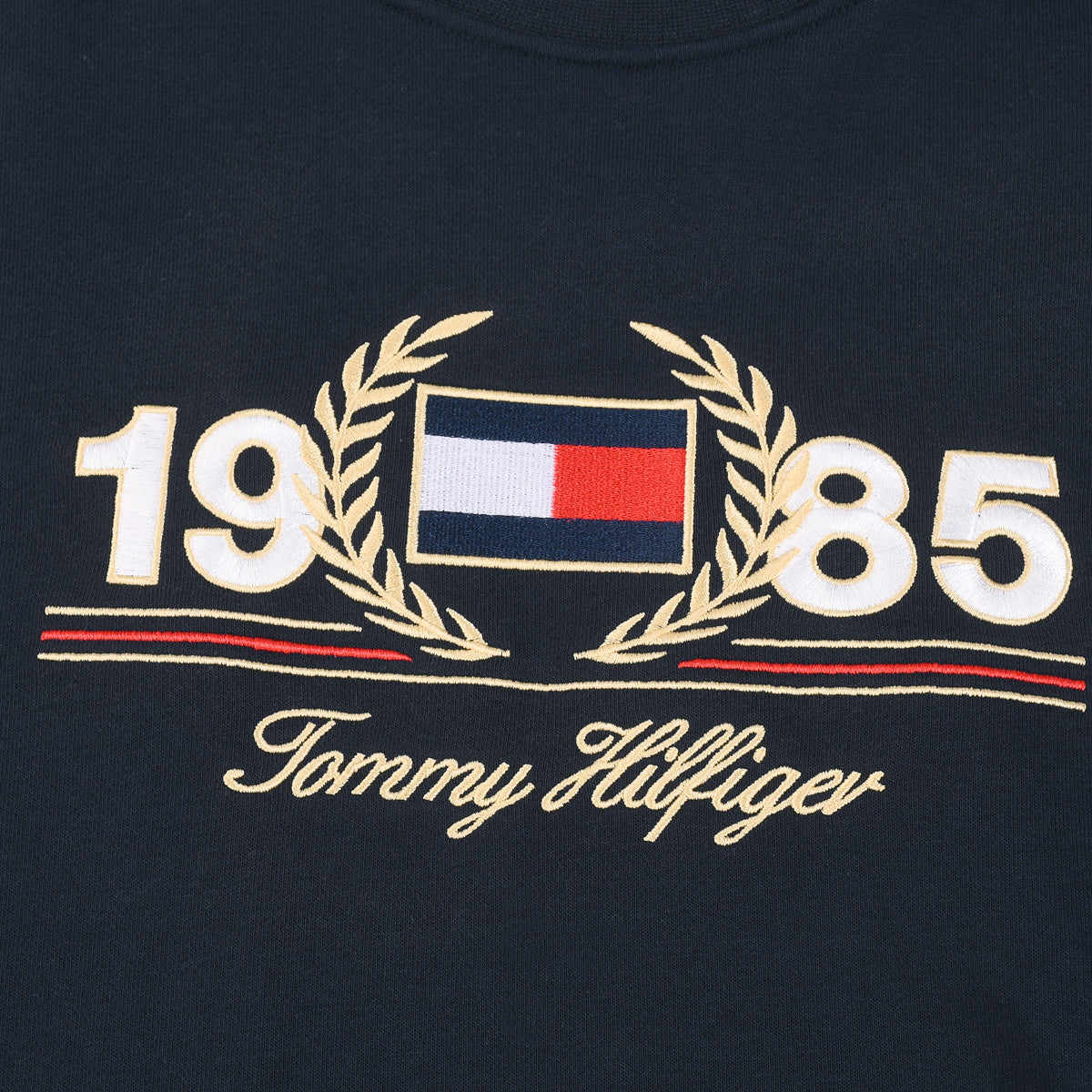 TommyEmbroideryCrew Neck Sweatshirt
