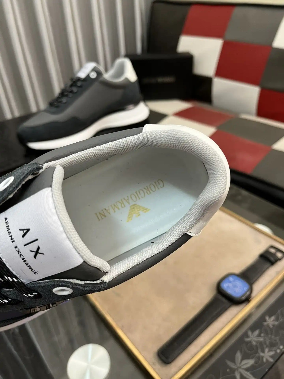 Armani Men's Shoe Code 6B6 Size3844
