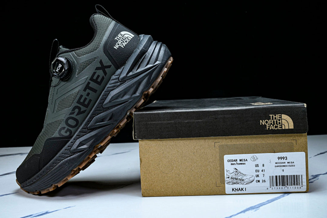 【360】9993 MEN S 25 SPRING SUMMER OUTDOOR BREATHABLE TRAIL SHOES BLACK/BROWN/DARK GRAY