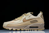CQ7743-200 AIR MAX 90 TRENDY COUPLE LOW TOP AIR CUSHIONED CASUAL LIGHT WHEAT/BROWN/KHAKI