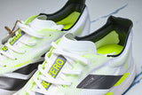 KJ7036 ADIZERO ADIOS 4 M LOW-TOP RUNNING SHOES WHITE/GREY/GREEN