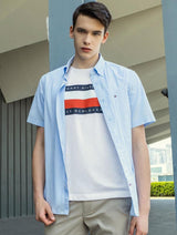HA614#TommyShort Sleeve (Two-Ply Fine Oxford)