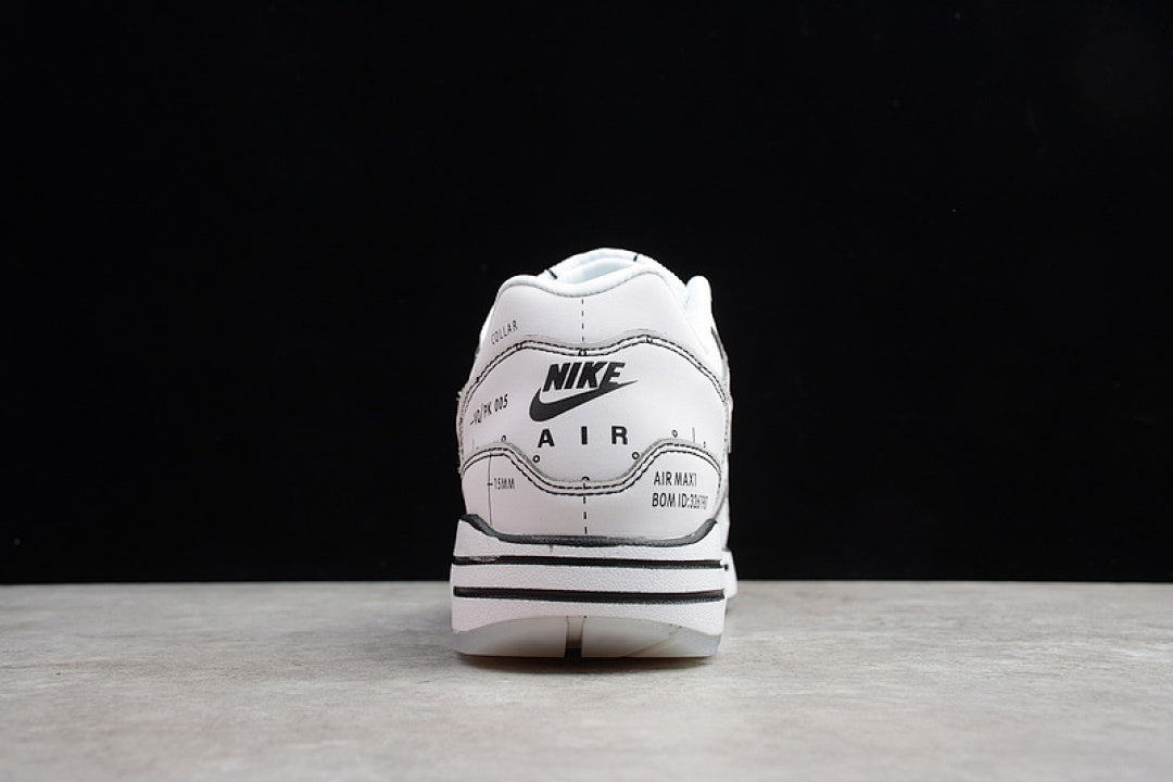 AIR MAX 1 TINKER SCHEMATIC WHITE/BLACK-VAST GREY