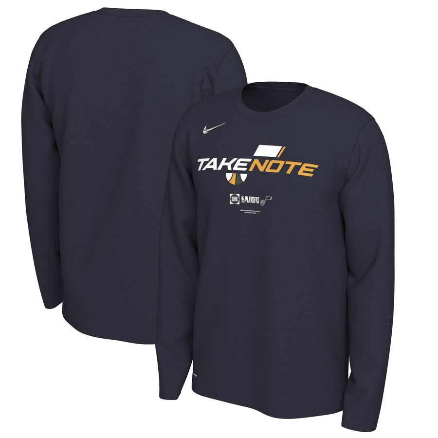 Jazz utah navy blue long shirt