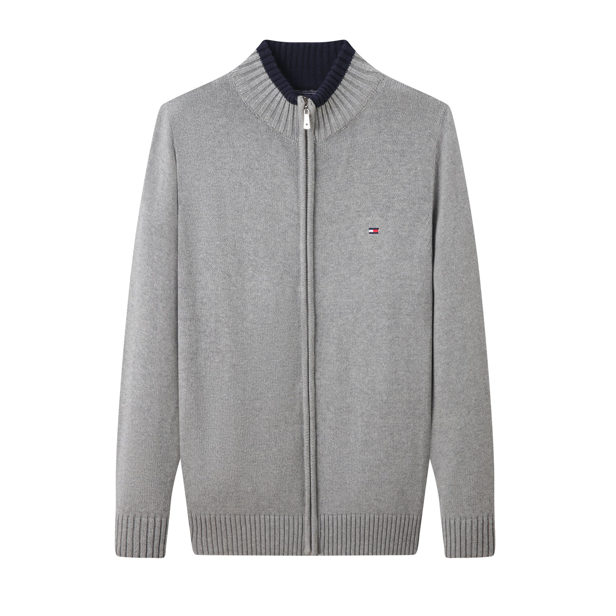 6116:tommyZip Cardigan Thick Version same as official website M-XXL