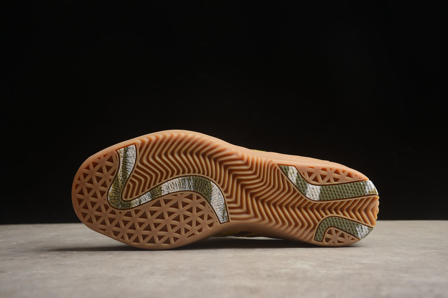 adidas x Palace Puig Samba "Olive Gold" sneakers