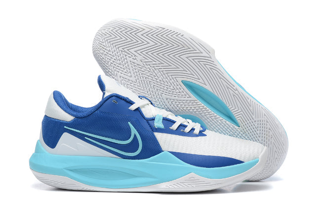 Nike Precision 6 White\Navy\Blue