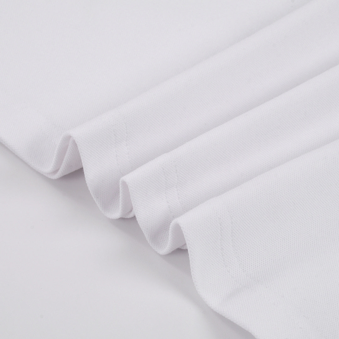 TommyEmbroideryLapel Long Sleeve Polo Shirt