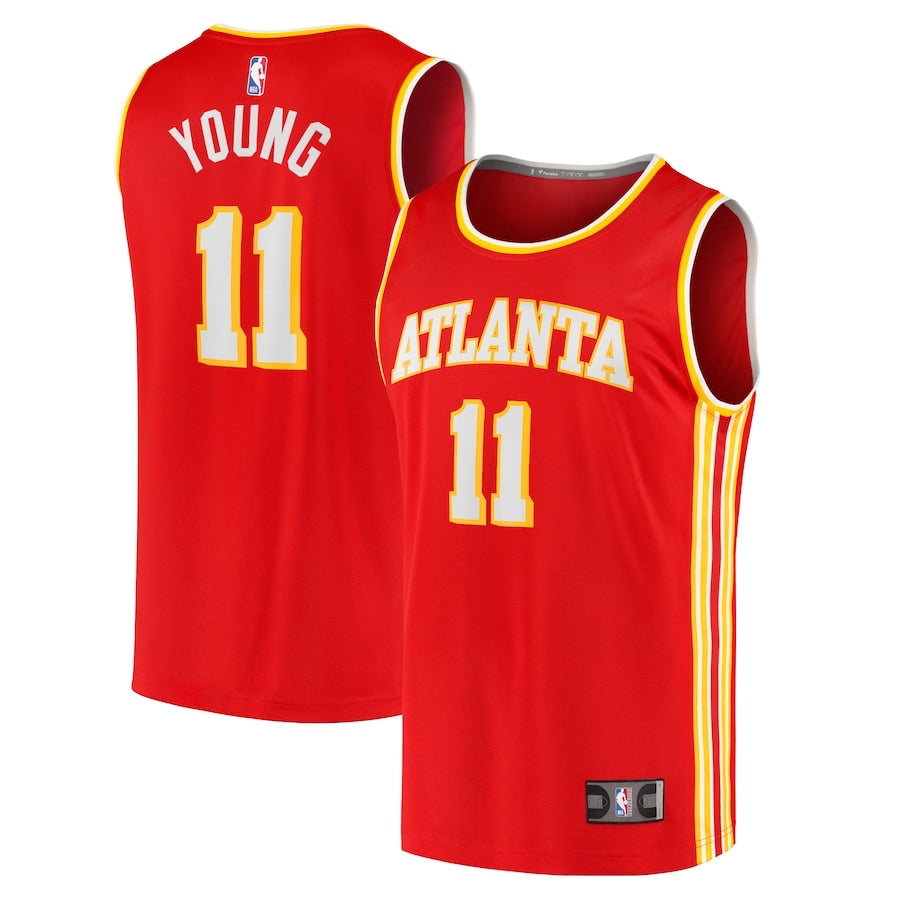 Atlanta hawks red jersey