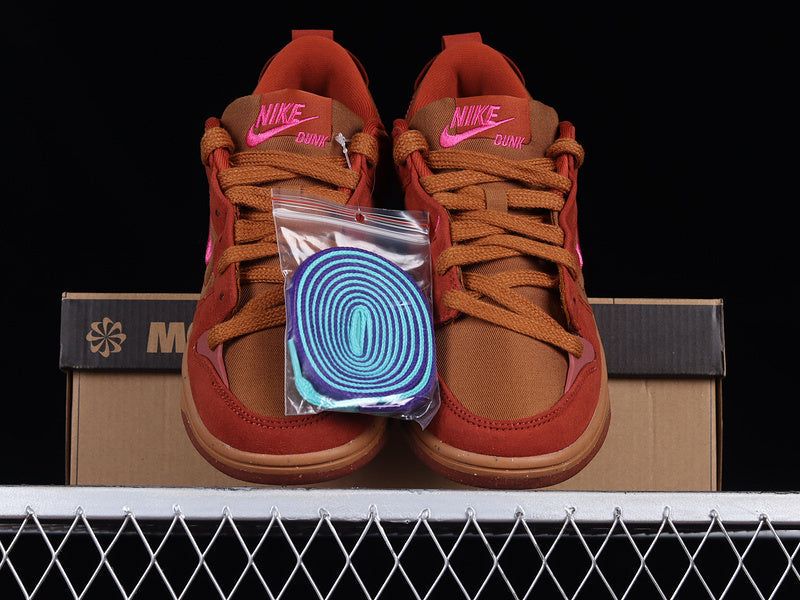 【270】[DH4402-200]-[DUNK LOW DISRUPT 2 DESERT BRONZE PINK PRIME-RUGGED ORANGE]-[UNISEX:36-47.5]