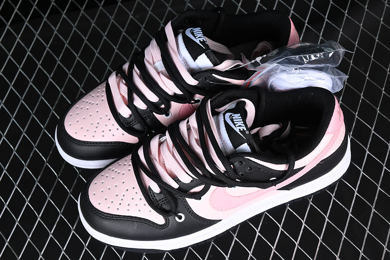 【330】【CW1590-100】-[DUNK LOW BLACK/WHITE/PINK]-[WOMAN:35.5-41]