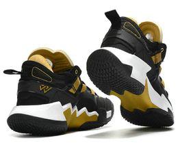 nike jordan why not zero 5 black-gold shoes