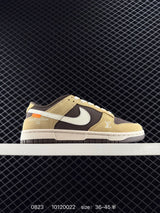 Nike Dunk Low Retro ‘DIY high-end customization’ Nike low-top casual sports shoes Original head layer material The materials are absolutely unambiguous. Exclusive version steaming processing brings a better visual and foot experience Cleanliness Electric embroidery craftsmanship The leather is clean and cut without any