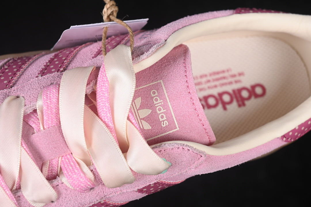 【220】[LB5511]-[GAZELLE INDOOR CASUAL SNEAKERS PINK/LIGHT PINK]-[WOMAN:35-39]-[MAN:40-45]