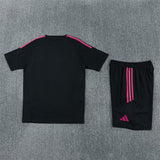 26-27 Season Real Madrid Red-Black Color Football Training Suit