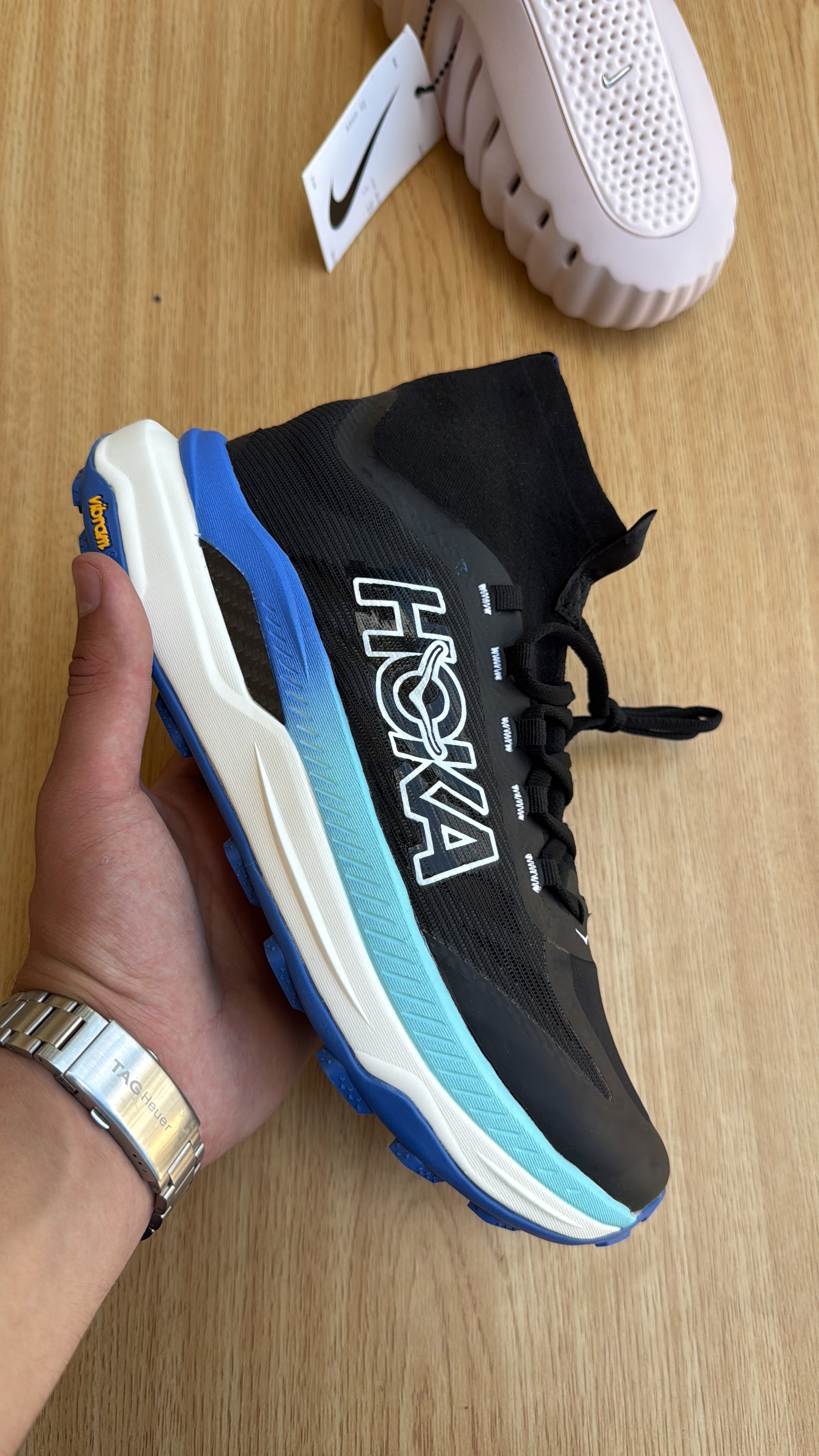 Hoka tecton trail shoes stock