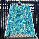 Atletico Madrid Teal Print Windbreaker