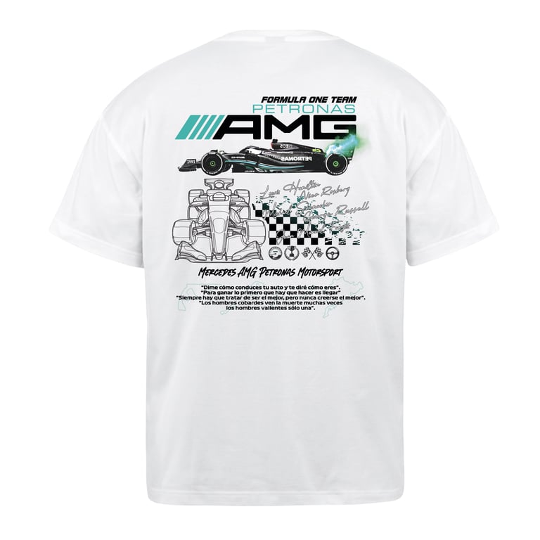 Mercedes F1 White T-Shirt
