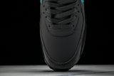 IF0670-002 AIR MAX 90 RETRO AIR CUSHIONED RUNNING SHOES BLACK/ANTHRACITE/SKY BLUE