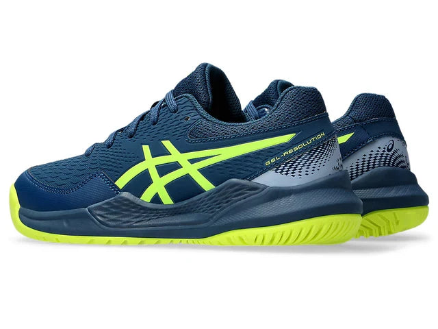 ASICS Gel-Resolution 9 'Mako Blue Safety Yellow'