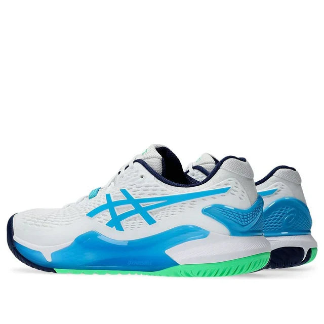 ASICS Gel-Resolution 9 'White Digital Aqua'