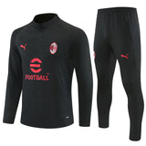26-27 Season AC Milan Black Color Football Sweater Set