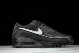 HV4517-002 AIR MAX 90 LTR CLASSIC MEN'S SPORTS SHOES BLACK/LIGHT GRAY