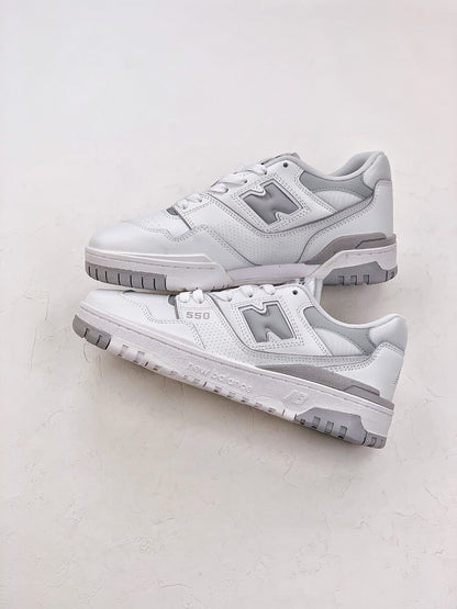 New Balance BB550 White&silver