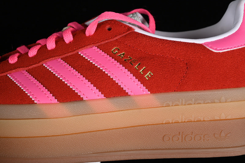 [IH7496]-[ORIGINALS GAZELLE BOLD COLLEGIATE RED/LUCID PINK/CORE WHITE]-[WOMAN:35-42]