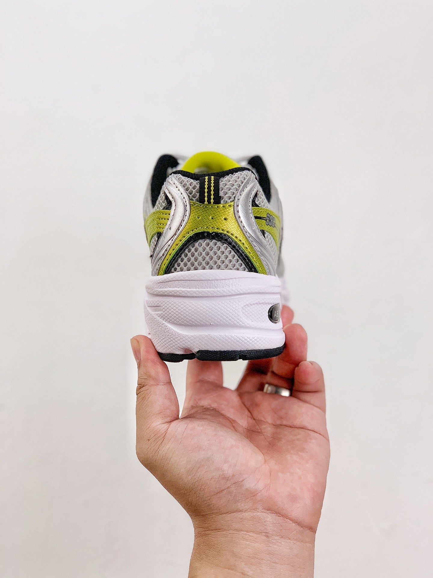 New Balance 530 Silver&Yellow