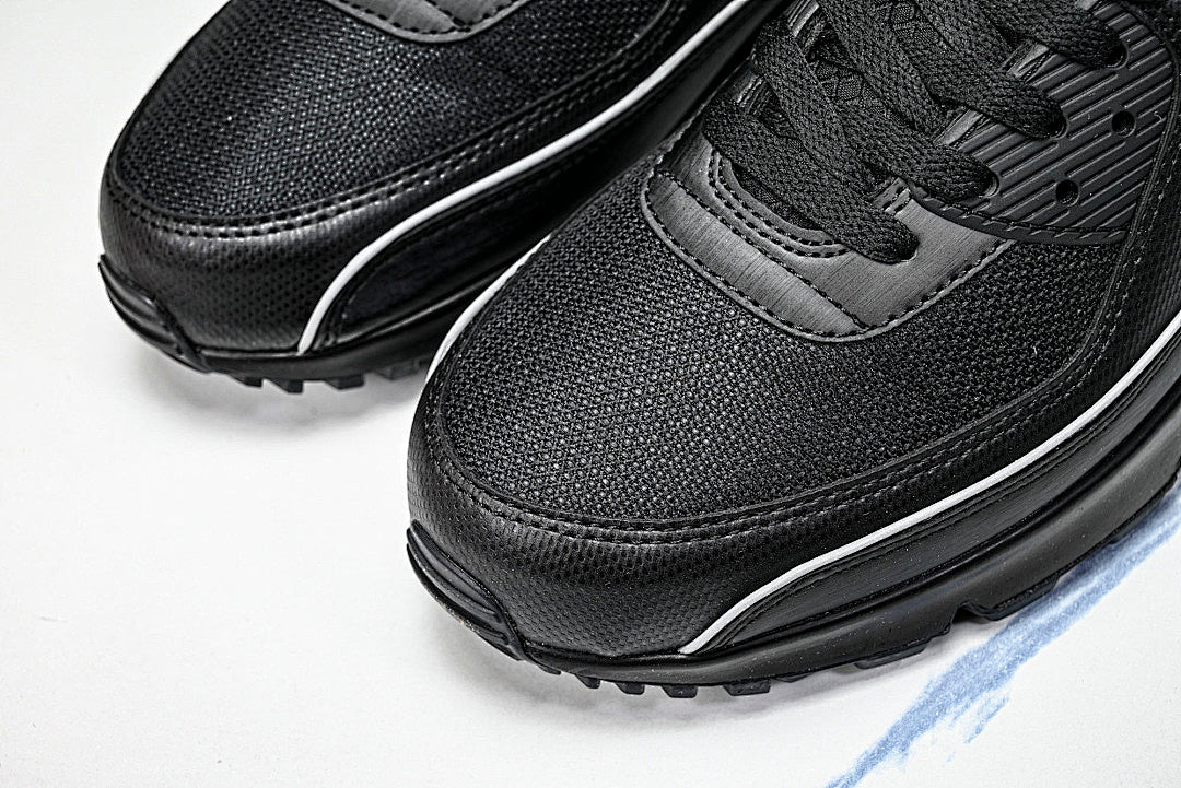 HV4517-002 AIR MAX 90 LTR CLASSIC MEN'S SPORTS SHOES BLACK/LIGHT GRAY