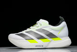 KJ7036 ADIZERO ADIOS 4 M LOW-TOP RUNNING SHOES WHITE/GREY/GREEN