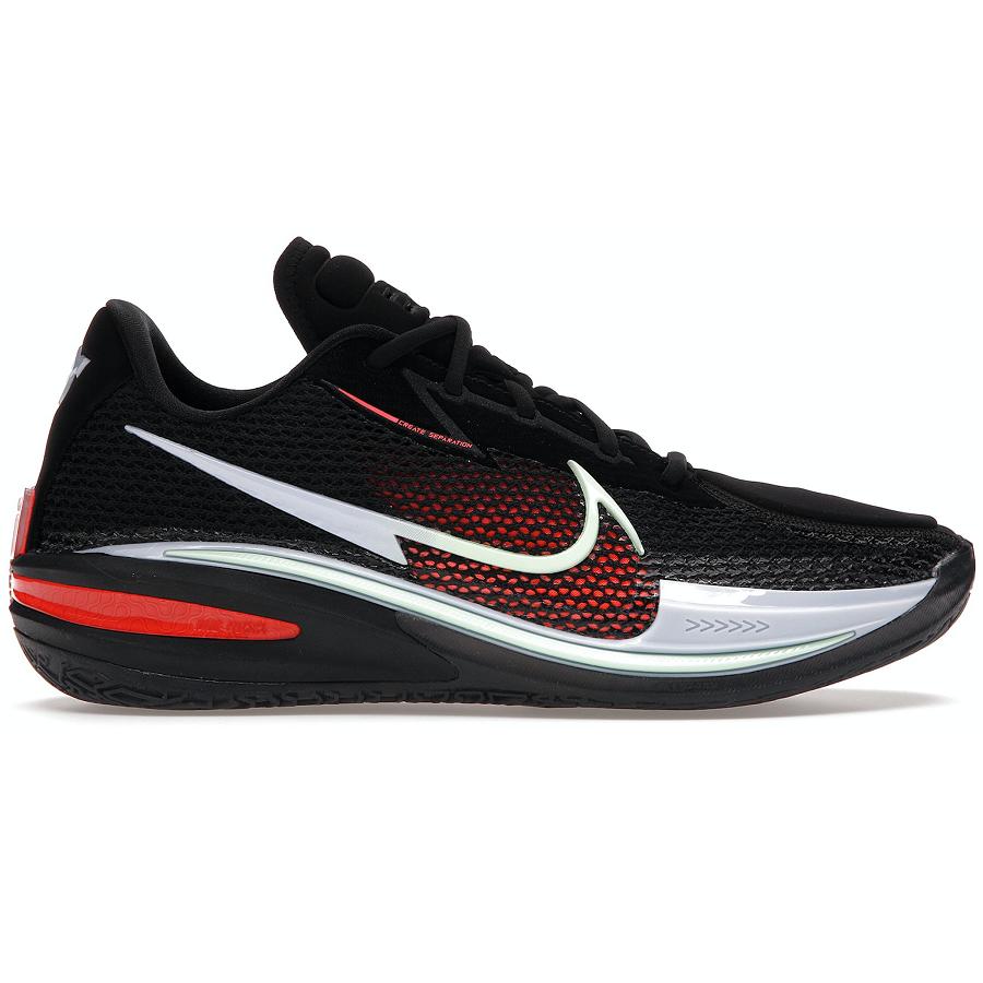 nike air zoom gt cut black silver shoes
