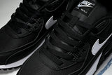DH8010-002 AIR MAX 90 RETRO AIR CUSHIONED RUNNING SHOES BLACK/WHITE