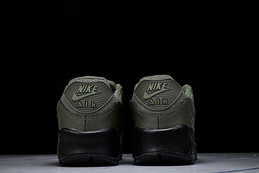 HQ3828-200 AIR MAX 90 RETRO AIR CUSHIONED RUNNING SHOES ARMY GREEN/MATCHA GREEN