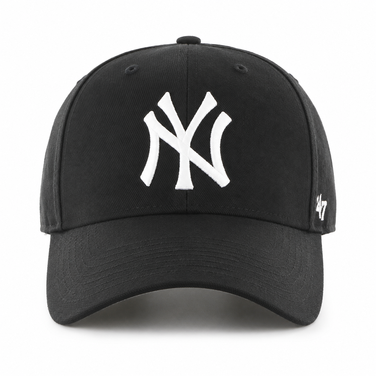 47 Brand New York Yankees MVP Cap in Black/White