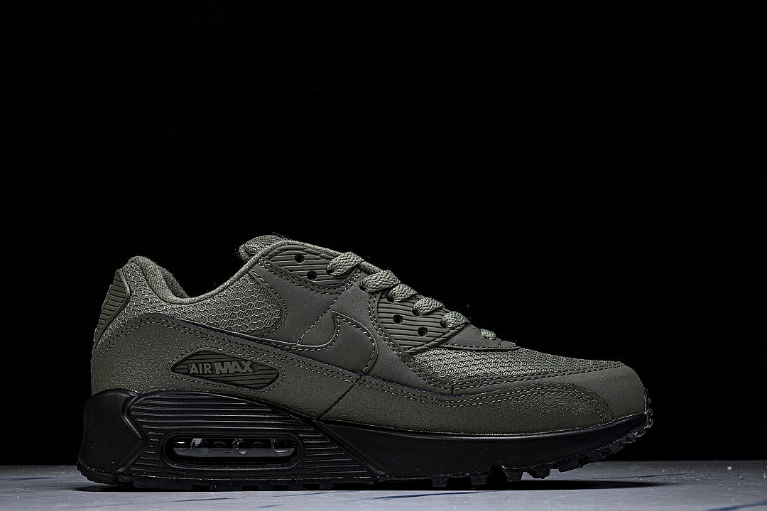 HQ3828-200 AIR MAX 90 RETRO AIR CUSHIONED RUNNING SHOES ARMY GREEN/MATCHA GREEN