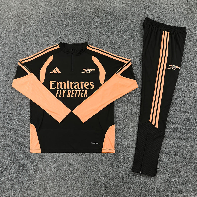 26-27 Season Arsenal Black Color Football Sweater Set