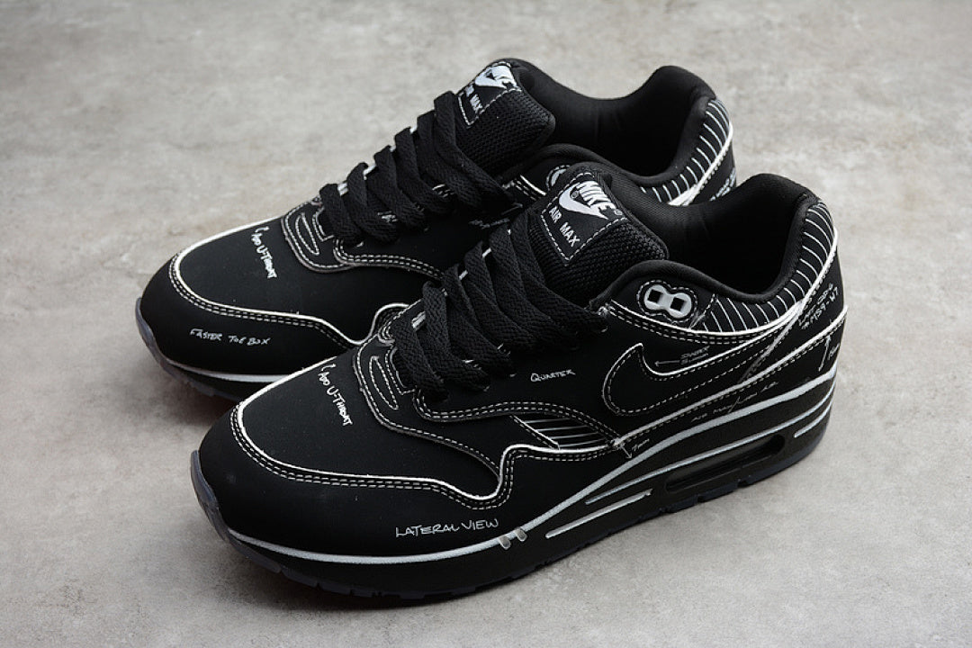 AIR MAX 1 TINKER SKETCH TO SHELF BLACK/WHITE