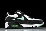 DH4619-100 AIR MAX 90 TRENDY COUPLE LOW TOP AIR CUSHIONED CASUAL WHITE/ICE BLUE/BLACK