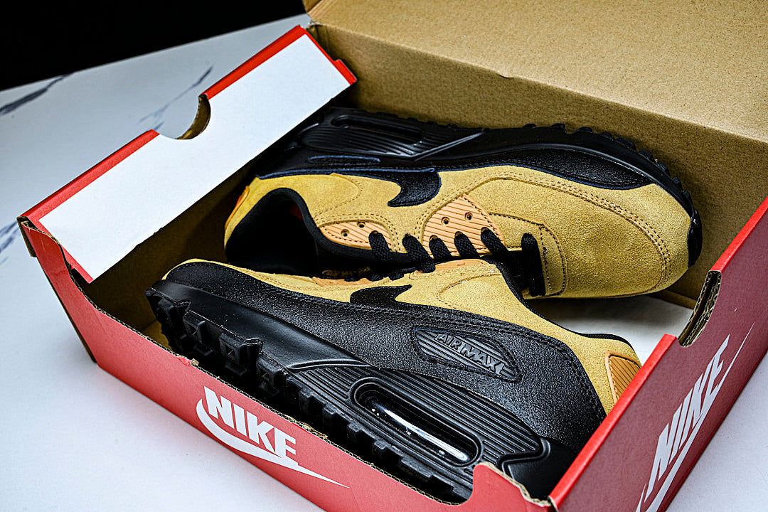 AJ1285-700 AIR MAX 90 WHEAT/COSMIC CLAY-BLACK