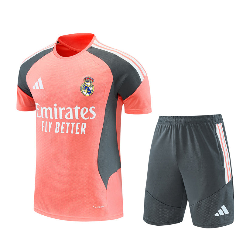 26-27 Season Real Madrid Orange Color Football Training Suit