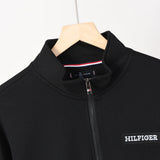 605Half ZipStand Collar Sweatshirt