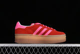 [IH7496]-[ORIGINALS GAZELLE BOLD COLLEGIATE RED/LUCID PINK/CORE WHITE]-[WOMAN:35-42]