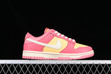 【330】【DH9765-200】-[DUNK LOW GS STRAWBERRY PEACH YELLOW/PINK]-[WOMAN:36-40]