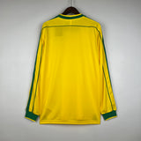 Retro Long Sleeve Brazil 1998 Home S-XXL