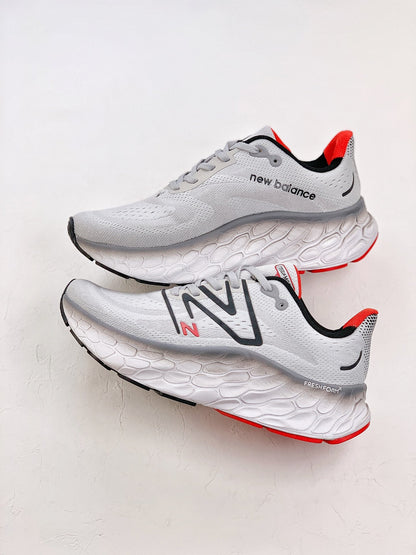 New Balance NB Fresh Foam X More v4 Silver Red