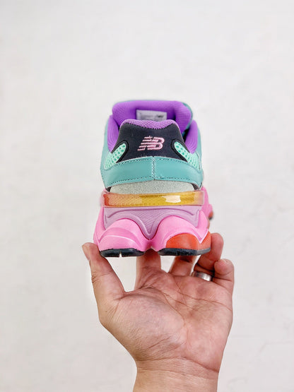 New Balance NB 9060 Lighr Green&Pink