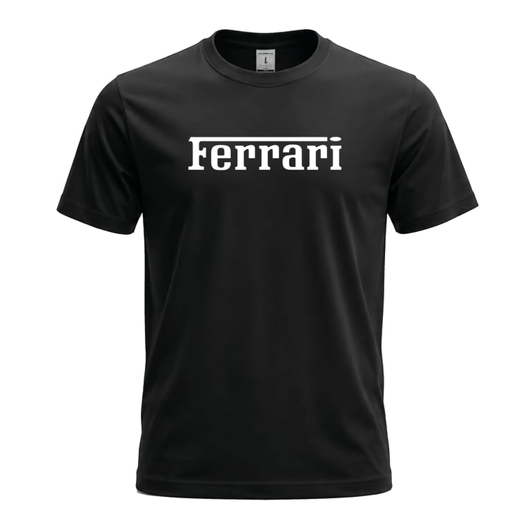 Ferrari Black T-Shirt