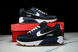 FB9658-400 AIR MAX 90 MIDNIGHT NAVY/BLACK/GUM MEDIUM BROWN/WHITE
